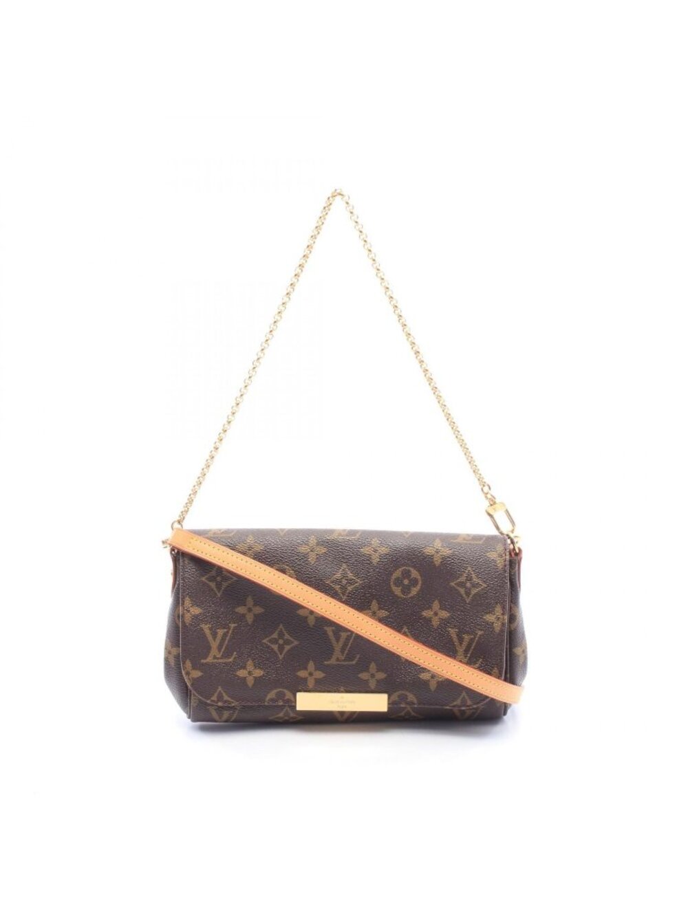 Louis Vuitton Handbag Favorite PM Monogram Leather